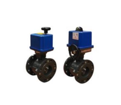 Industrial Valves With Electric Actuators +محصولات